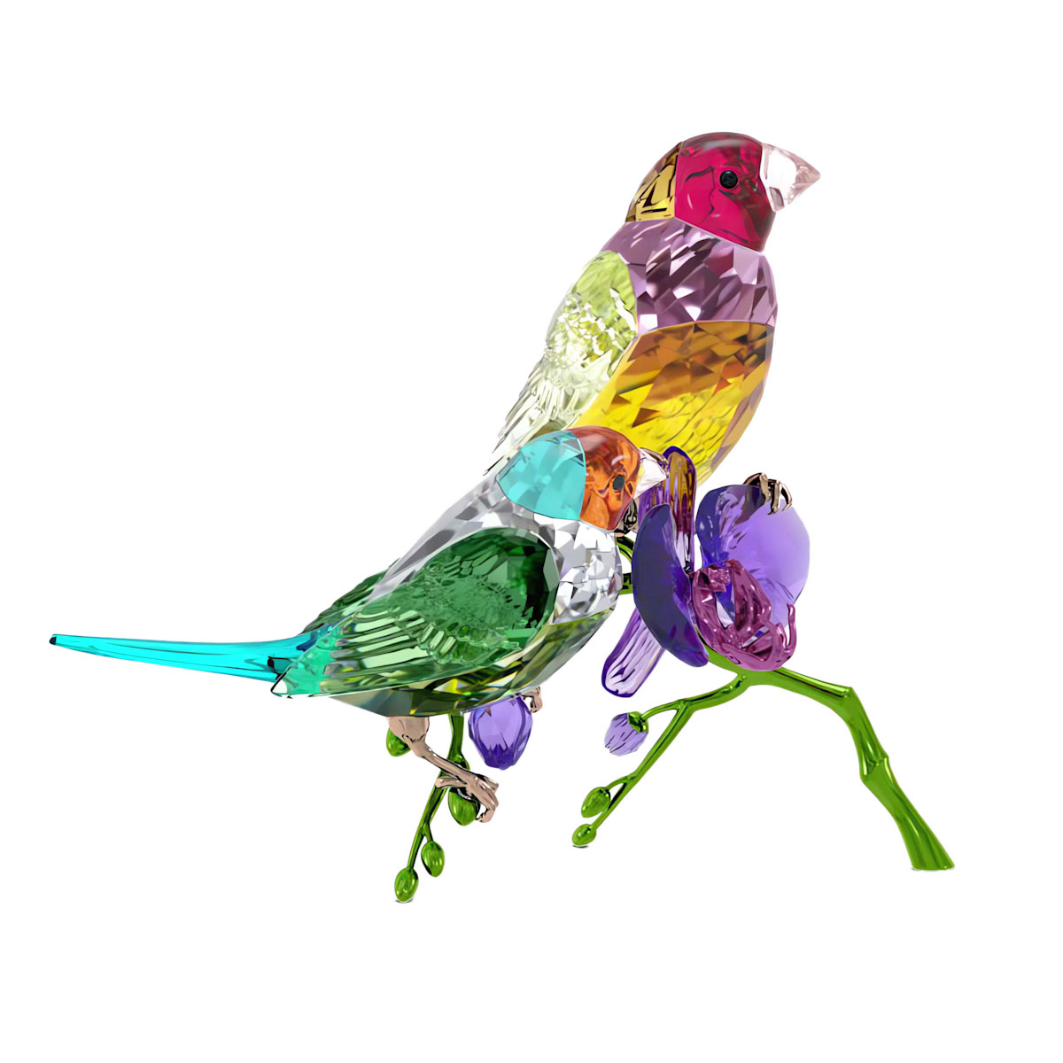 Swarovski SCS 2024 Annual Edition Piece, Gouldian Finches